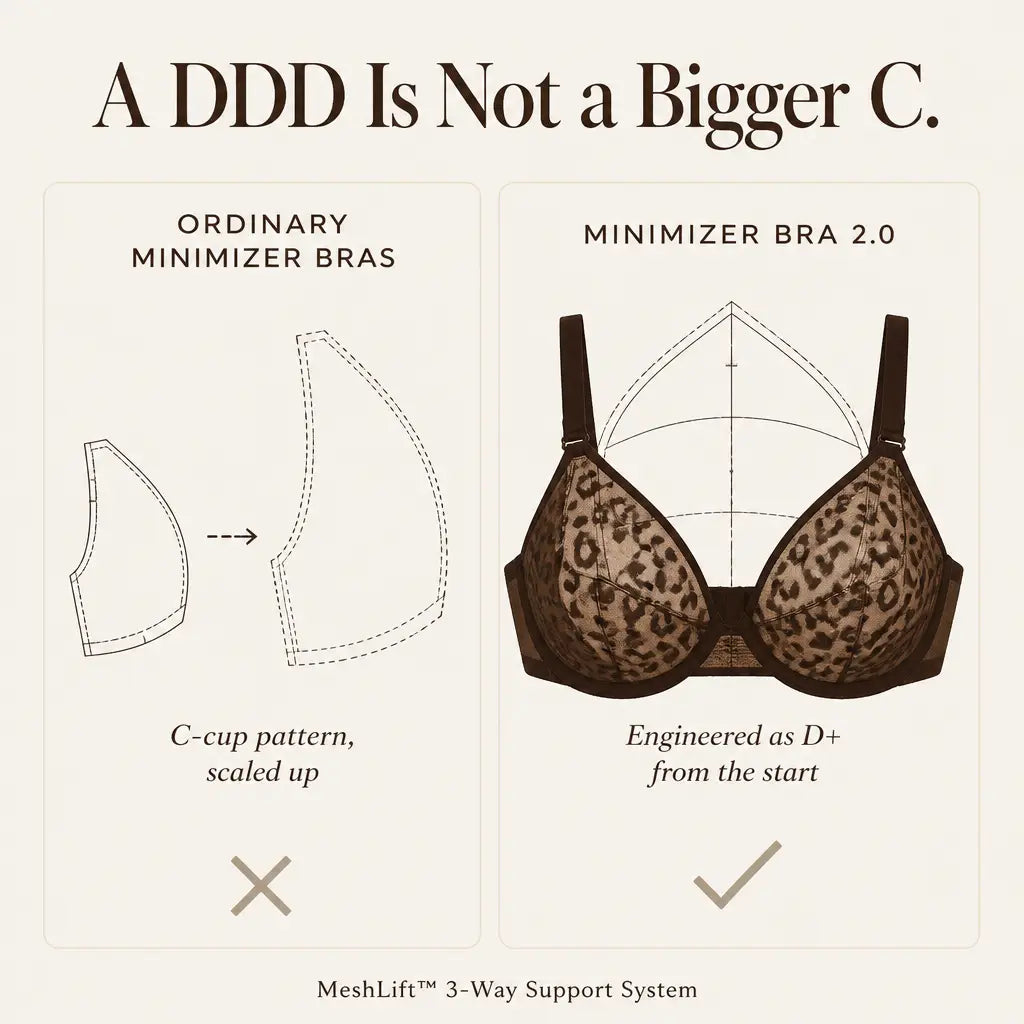 Minimizer Bra 2.0 | Three ways to wear it