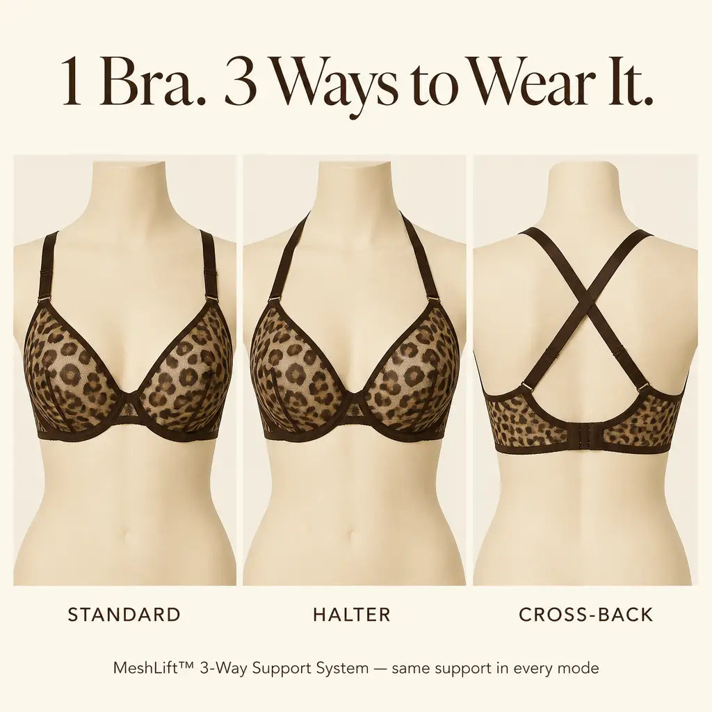 Minimizer Bra 2.0 | Three ways to wear it